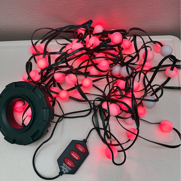 Christmas Lights Tree Dazzler LED Holiday Lights Multicolor Shimmer Still Show - Picture 5 of 13